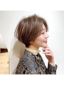 ラナ 渋谷(Lana) 【Chill】オフィスもok!大人かわいいショートパーマスタイル◎