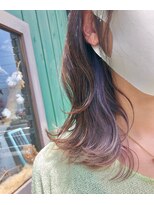 ピピランチェ(PIPIRANCHE)&nbsp;パープルイヤリングカラー