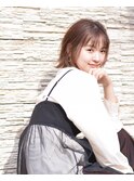 【Dulce】揺れbob×ピンクベージュ☆フラッフィーボブ20代30代