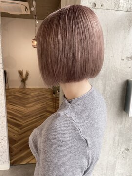 ラニヘアサロン(lani hair salon) ペールピンクミルクティー
