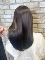 モナン 渋谷(Monan)&nbsp;【飯田】ダークグレージュ×髪質改善 #渋谷