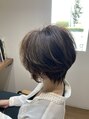 ヘアーラウンジアール(Hair Lounge R)&nbsp;絶妙なフォルムのショートも得意です＊