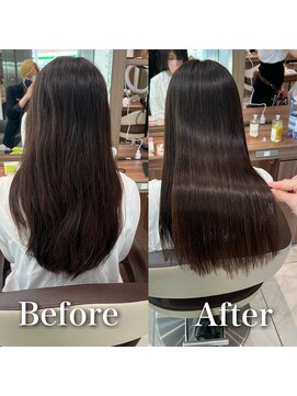 アッシュ 茗荷谷店(Ash) 【谷口限定】髪質改善縮毛矯正+カット+美髪トリートメント