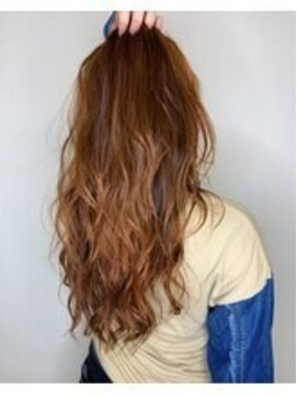 コーボ 柏(COVO) 【covo/iso keiichi】旬のオレンジウェーブヘア