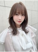 ふわっと簡単★  韓国風くびれヘア★
