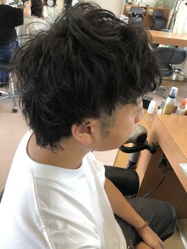 シャンプーボーイ ヒノ(SHAMPOO BOY Hino) ウルフ×ニュアンスパーマ