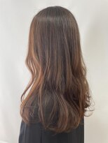 ハートボックス 四谷店(Heart box) ストレートロング巻き髪仕上げ