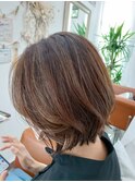 ギリ結べる☆レイヤーボブ