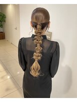 ヘアカロン 熊本下通店(Hair CALON)&nbsp;ヘアセット前髪カットトリートメントダブルカラーインナーカラー