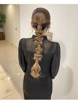 ヘアカロン 熊本下通店(Hair CALON) ヘアセット前髪カットトリートメントダブルカラーインナーカラー