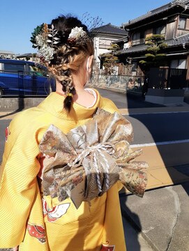 のりこの店 着付ヘアセット