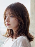 ミディアムのナチュラルウルフ