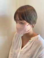 ヘアーラニッシュ 柏の葉キャンパス店(hair Lanish)&nbsp;ハンサムショート/20代30代40代/オリーブグレージュ