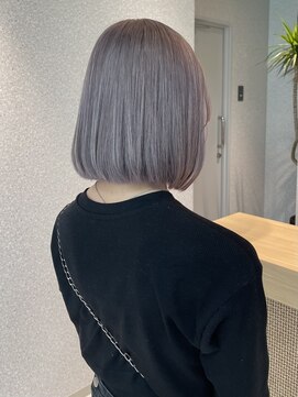 天神美容室 『福岡美容室/ayana』ケアブリーチで作る艶ハイトーン！