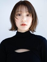エインアンリー 表参道(AIN.ANLY.)&nbsp;くびれボブフェイスレイヤーハッシュカット薄めバング美髪