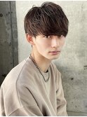 シャドウパーマニュアンスパーマ無造作パーマメンズパーマ緩め