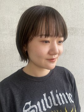 マカロンコワフュールドウシワカマル(macaron coiffure de ushiwakamaru) ショートボブ