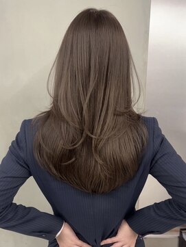 サイン 表参道(SIGN) ザクザクレイヤーカット巻き方簡単ミディアム ロング韓国表参道