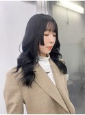【切りっぱなしボブ/エアリーロング/美髪/ピンクブラウン/渋谷】
