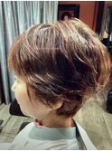 ショートヘア+グレイカラー【Hair Salon hiro】