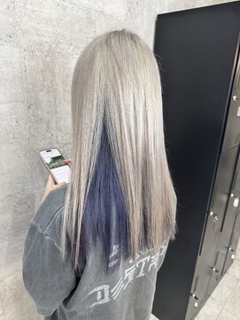 スキル 水戸(SKILL) ブルーカラー/インナーカラー/艶カラー