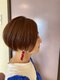 サニーボンボン(SunnyBonBon)の写真/時間がたってもきれいを持続＊どんなヘアスタイルでも再現性高いカットをご提供いたします！