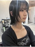 外ハネボブ × 顔まわりレイヤー【ボブ】【四条】【烏丸】