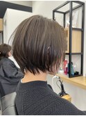 ショート/グレージュ