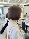 黒髪カタログ/ボブルフ/小顔に見せるヘア/ワンレン