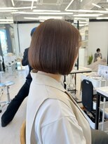 ビューナゴヤ 名駅(VIEW NAGOYA)&nbsp;黒髪カタログ/ボブルフ/小顔に見せるヘア/ワンレン