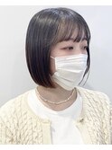 【松戸 石山】大人可愛いストレートボブナチュラルボブ