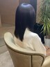 『頭皮を労り、髪を癒す』( 2stepTr+炭酸スパ付き)カット