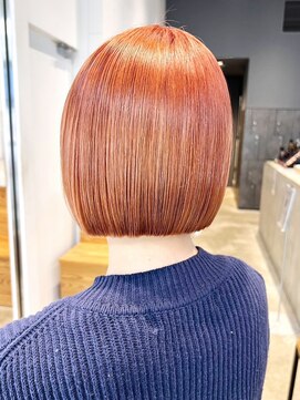 アルバム 銀座(ALBUM GINZA) マロンベージュメルティカラー似合わせカット_ba503011