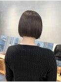 ボブ/ミニボブ/ショート/ショートボブ/ぱっつん前髪