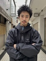 ヒュージ 三軒茶屋(huge)&nbsp;スパイキーショート/眉毛カット/メンズヘア