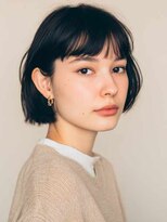 シェル 立川(shell) くびレイヤーエモージュグレージュカラーくびれショート【立川】