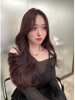 ボタン ハカタ(VOTAN hakata)&nbsp;チェリーレッド/ワインレッド/ブリーチなし/レイヤー カット