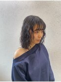 ミディアムパーマ