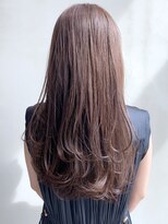 シオン(shion)&nbsp;ロング顔周りレイヤーおくれ毛グレージュ_ba304881