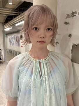 ロジ(loji) ボブレイヤー×ホワイトブロンド