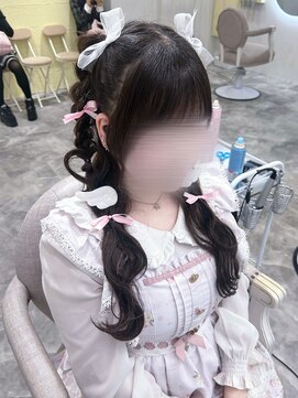 クランリリー 東梅田店(clan lily) ハーフクラゲ【クランリリー】ヘアメ/ヘアセット/梅田