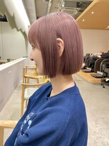 キーチェ 梅田中崎町(keych)&nbsp;レイヤーカット/透明感カラー/ミディアム/大阪梅田/中崎町