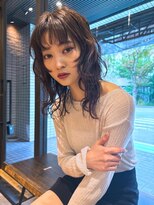 スーリール 博多店(Sourire)&nbsp;ウルフのウェーブスタイル