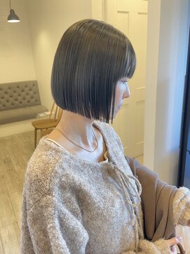 ラヴィズム 長岡店(LUVISM) 韓国/顔周りレイヤー/ダブルカラー/ベージュ/前髪新潟長岡宮関◆