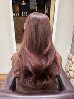アズーア ヘアーアンドスパ(azure hair&spa)&nbsp;ブリーチ◎カシスレッド