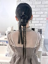 ディティカ ティア(Dityca tia)&nbsp;艶×編みたらしカチモリヘア【Shiraha】