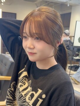 ビューネオ(VIEW NEO) 結んで可愛い顔まわりカット/似合わせ/谷町四丁目