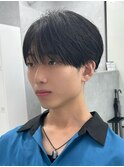マッシュ/黒髪/ナチュラルマッシュ/メンズ/ツーブロック