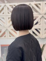 ノエ ナゴヤ(NOE NAGOYA) ワンレボブ/ショート/ボブ/髪質改善/縮毛矯正/名駅y67