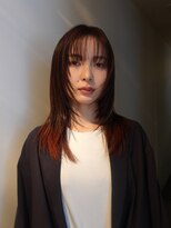 フォークロア 本店(Folk Lore)&nbsp;ミディアムレイヤー・裾カラー